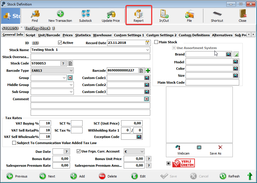 I Want To Delete X Stock Definition How Can I Do This Transaction?