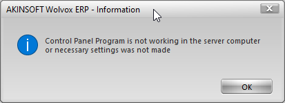Control Panel is not working in your computer or required settings have not been adjusted